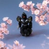 Black robot toy with movable joints, educational gift for children and boys Application Scenario